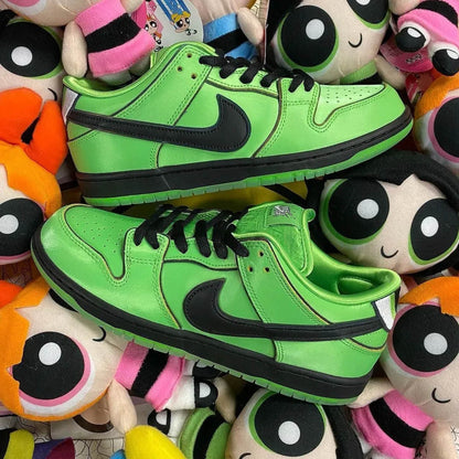 The Powerpuff Girls x Nike SB Dunk Low Buttercup