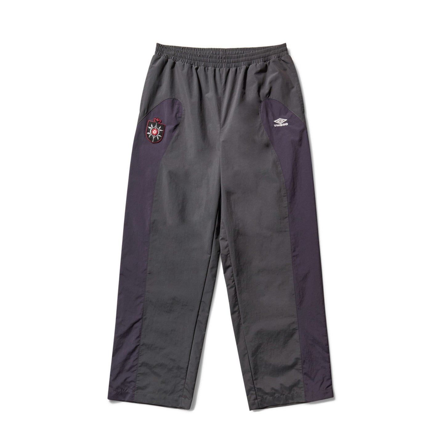 Umbro Rose X Slamjam Crest Track Pants Dark Grey/Dark Purple