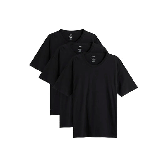 WTAPS  Skivvies x3 Tees/Pack Black