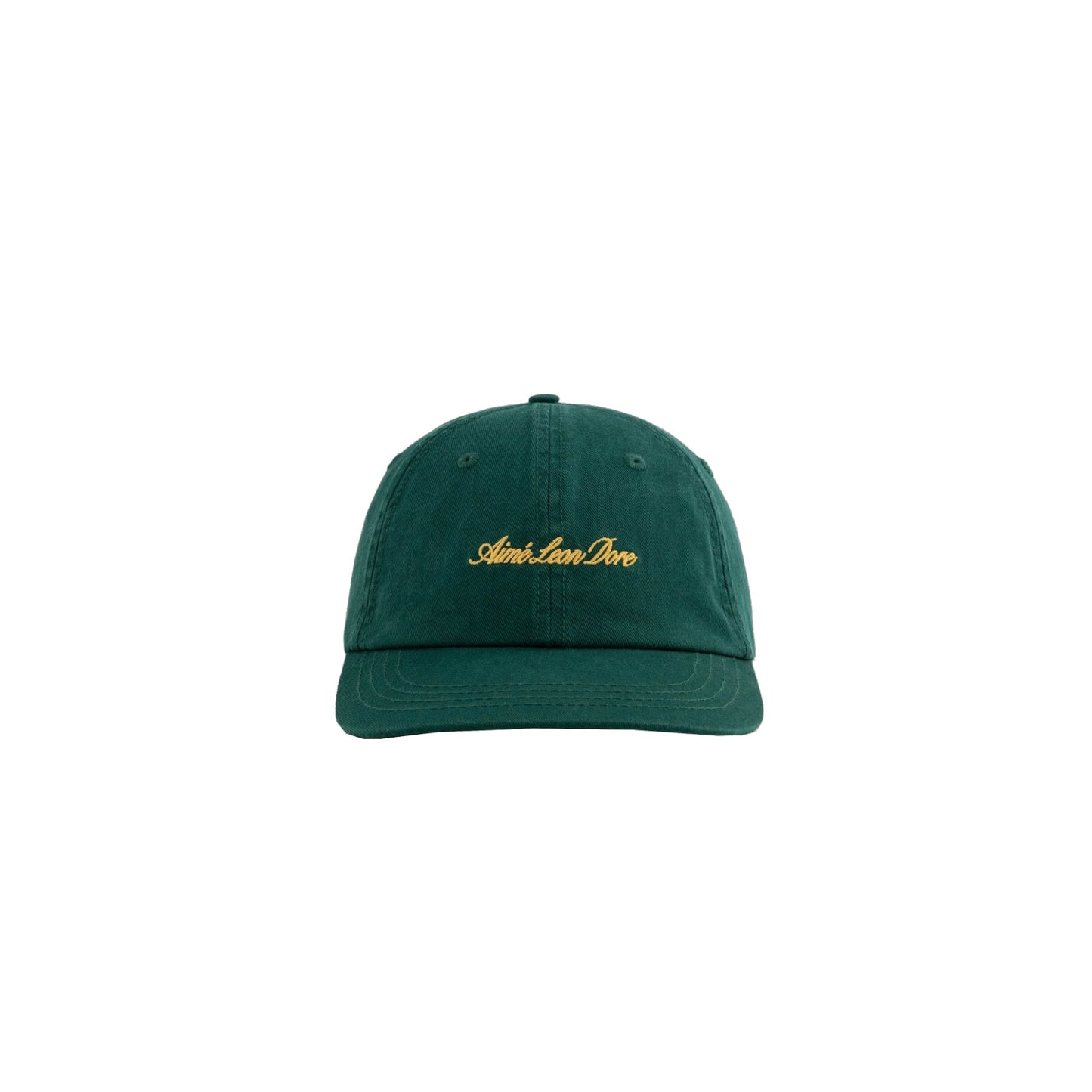 Aime Leon Dore uniform script cap green