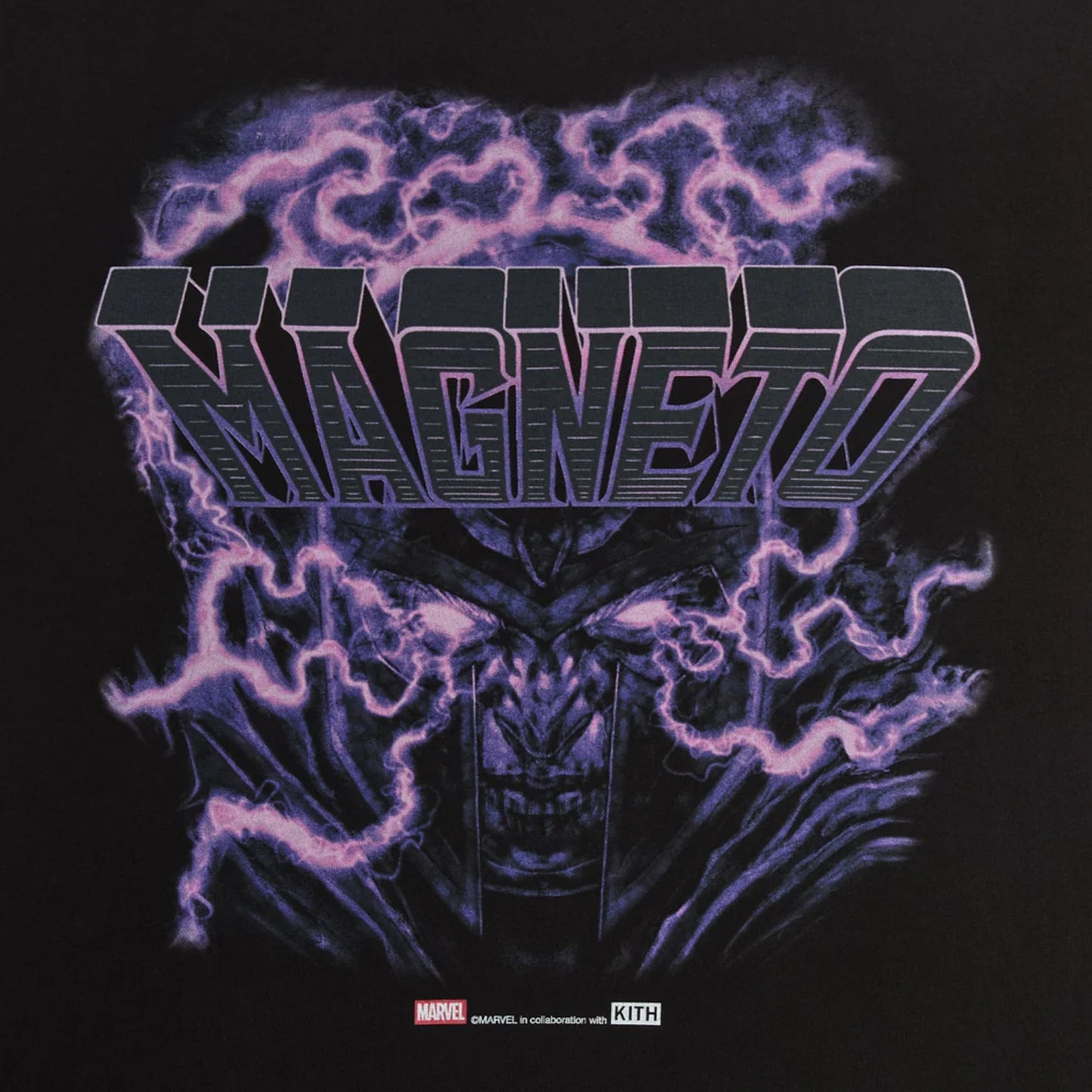 Kith x Marvel Magneto Vintage Tee Black