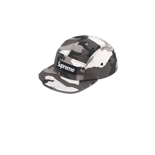 Supreme Washed Chino Twill Camp Cap Snow Camo