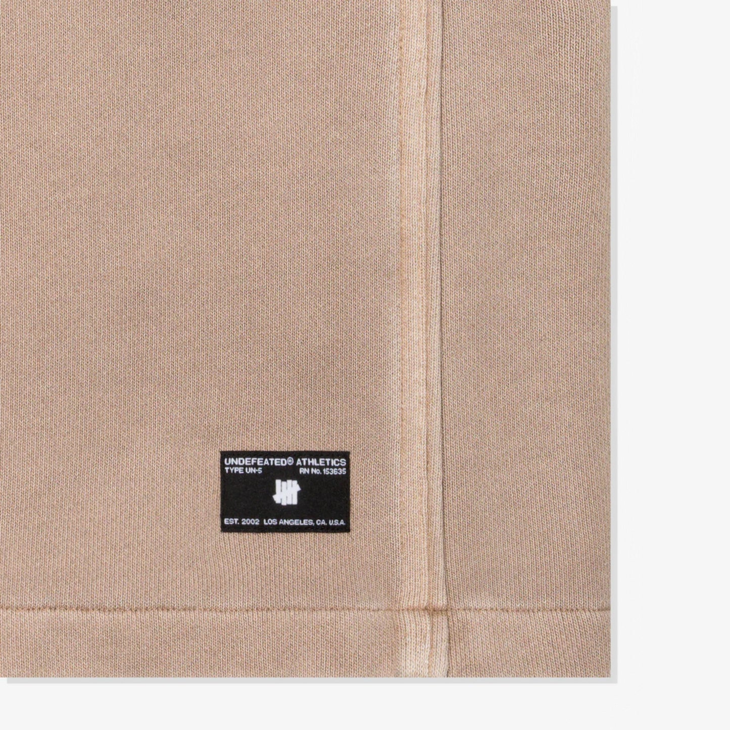 Undefeated Seamed Sweatshort Taupe